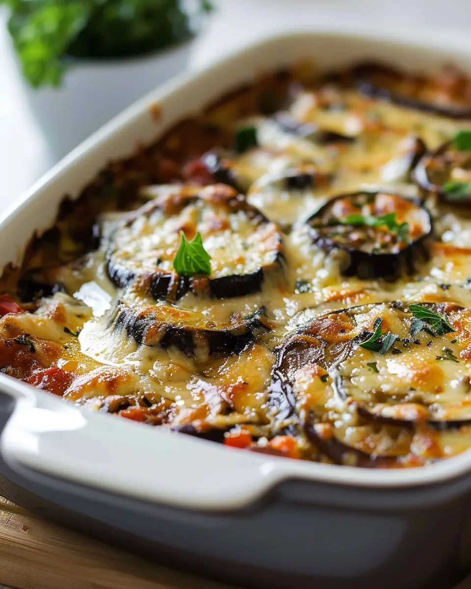 Eggplant Casserole: Easy and Indulgent Comfort Food Delight