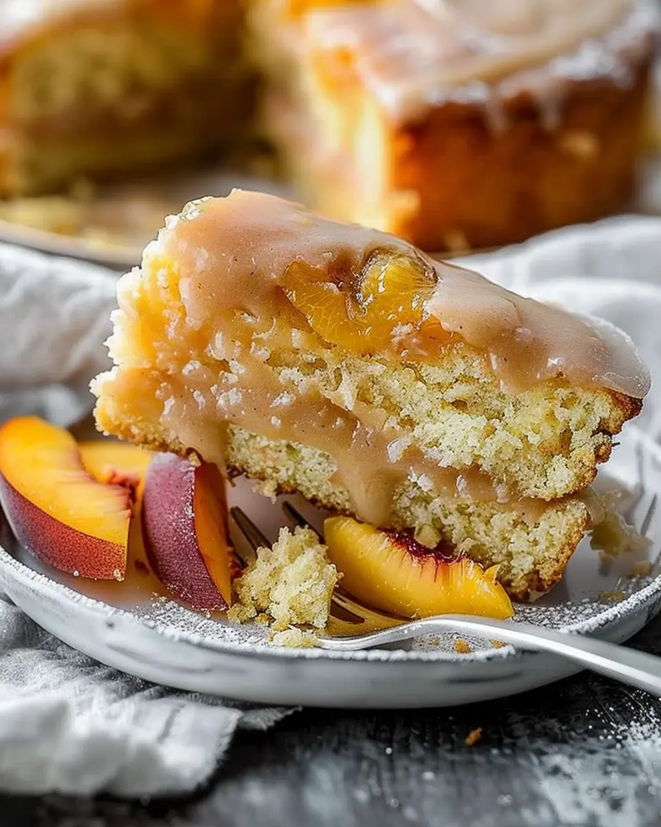 Brown Sugar Peach Cake: A Juicy Twist on Classic Desserts
