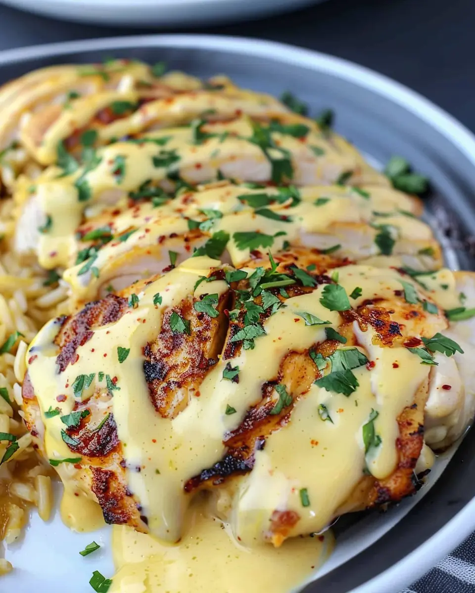 Mexican Chicken with Cheese Sauce
