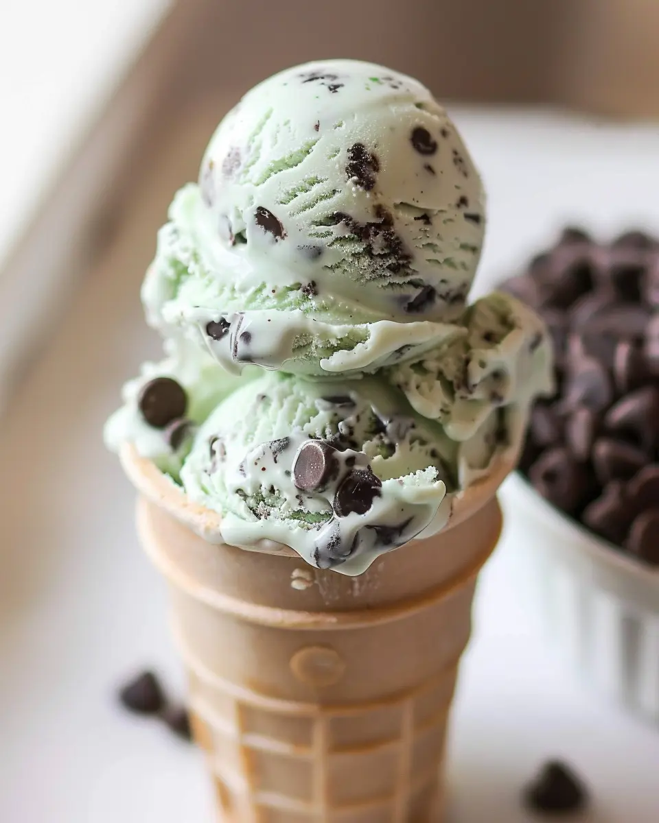 Mint Chocolate Chip Ice Cream: The Best Homemade Delight