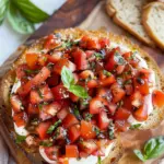 Cold Bruschetta Dip with Crème Fraîche