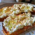 Cottage cheese toast