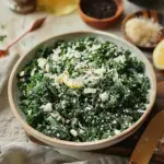 Lemony Parmesan Kale Salad