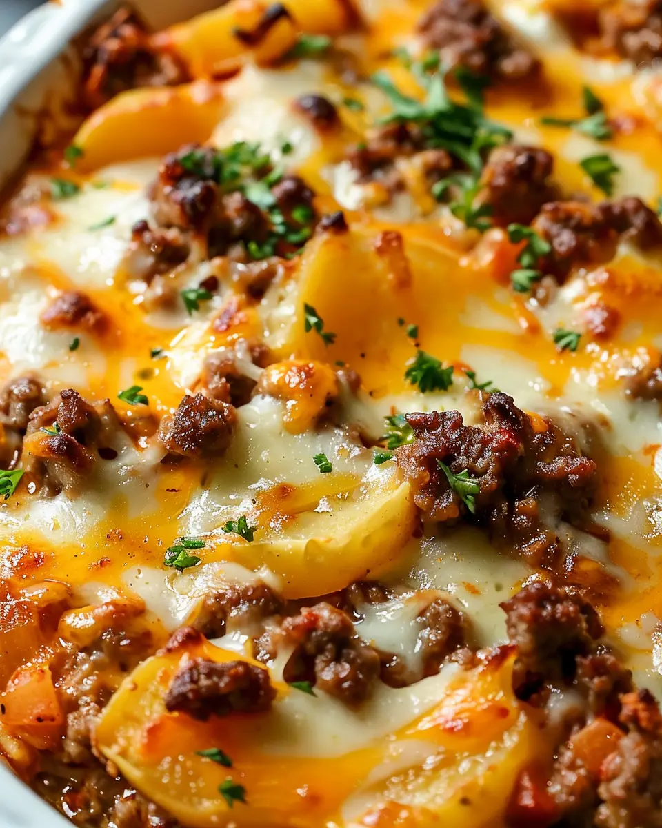 hobo casserole ground beef recipe: a comforting family favorite