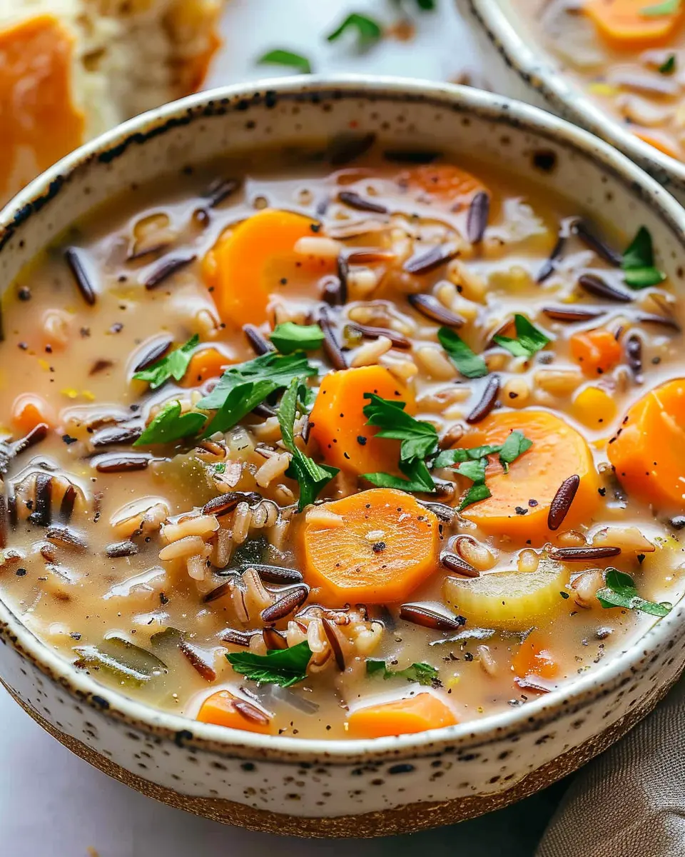 Cozy Autumn Wild Rice Soup: A Hearty, Comforting Delight