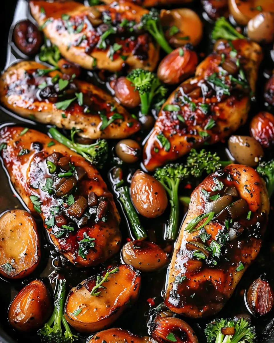 One Pan Balsamic Chicken: Easy Dinner for Flavor Lovers