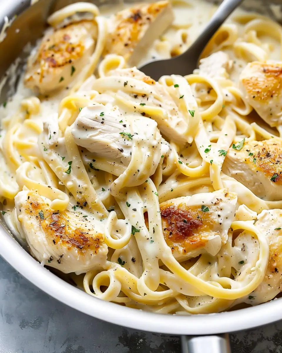 Chicken Fettuccine Alfredo: Indulgent Comfort Food Made Easy
