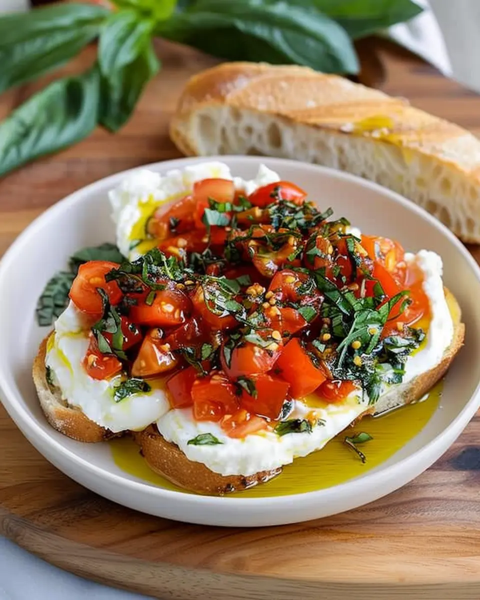 Burrata Bruschetta Dip: A Creamy Delight for Your Next Gathering