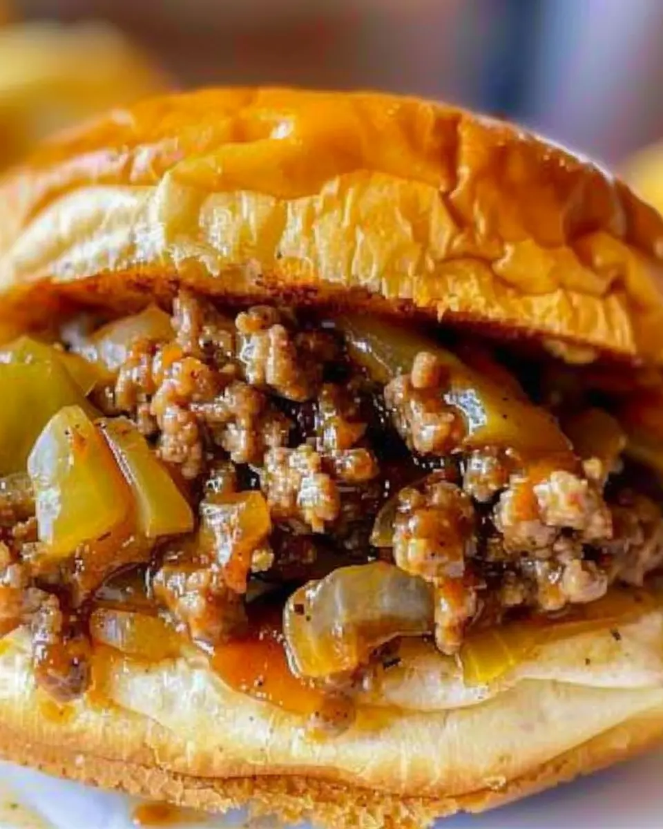 Philly Cheese Steak Sloppy Joes: Easy Turkey Bacon Twist Recipe