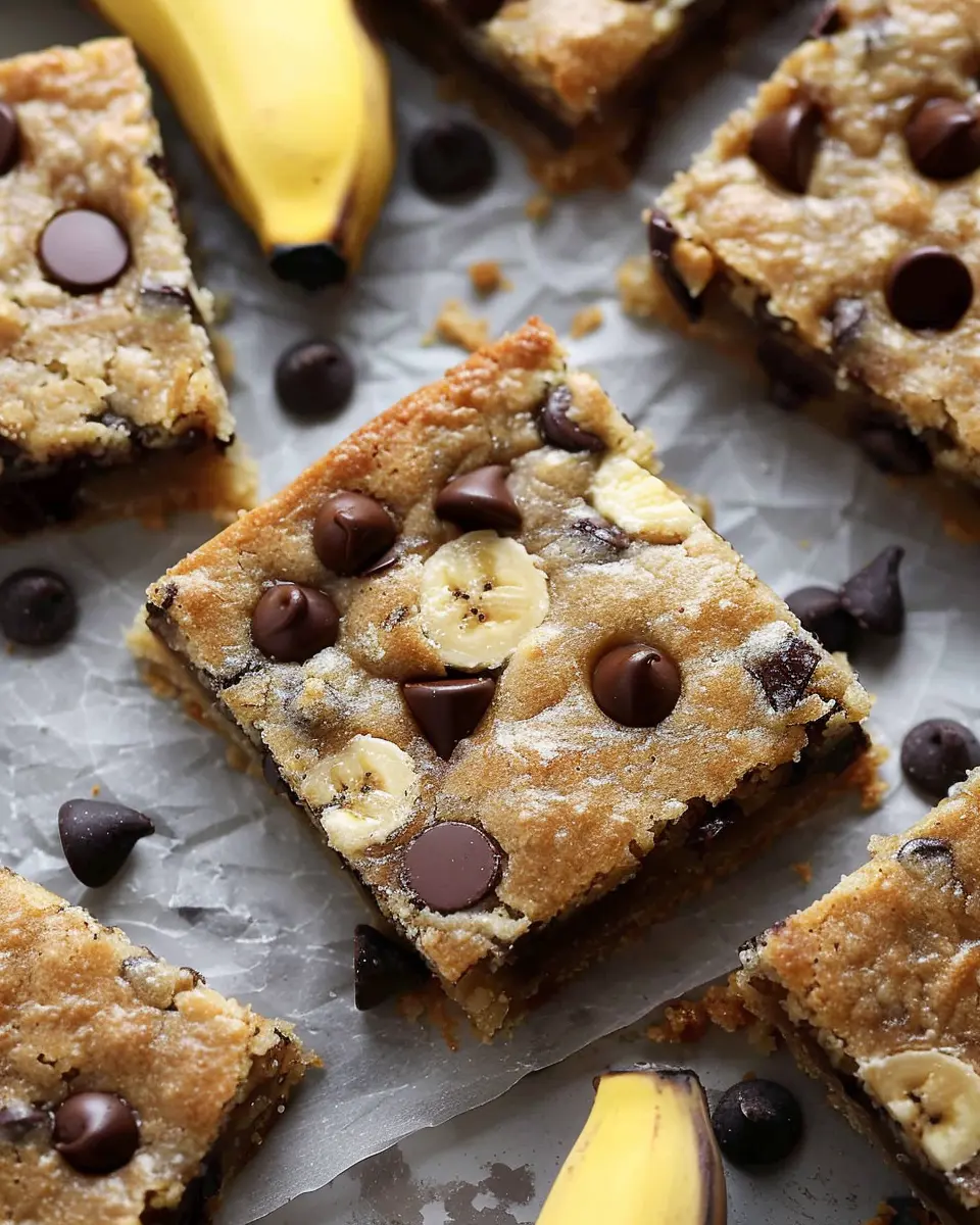 Banana Chocolate Chip Bars: The Best Easy Recipe You’ll Love