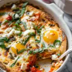 Baked Feta Eggs