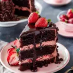Chocolate Strawberry Cake