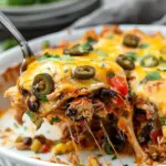 Chicken Burrito Casserole