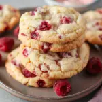 Vanilla Raspberry Cookies