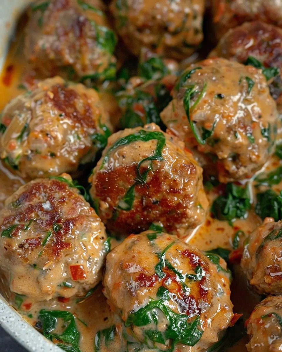 Low-Carb Spinach Turkey Meatballs: Easy and Delicious Dinner Idea