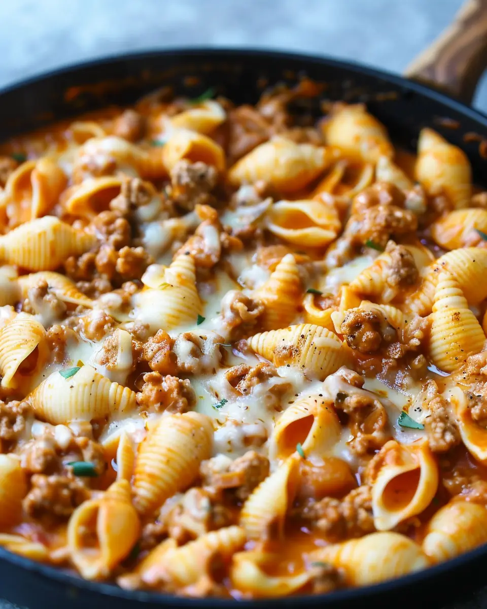 Creamy Beef and Shells: The Easy Indulgence You’ll Love