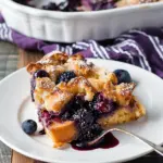 Blueberry French Toast Casserole