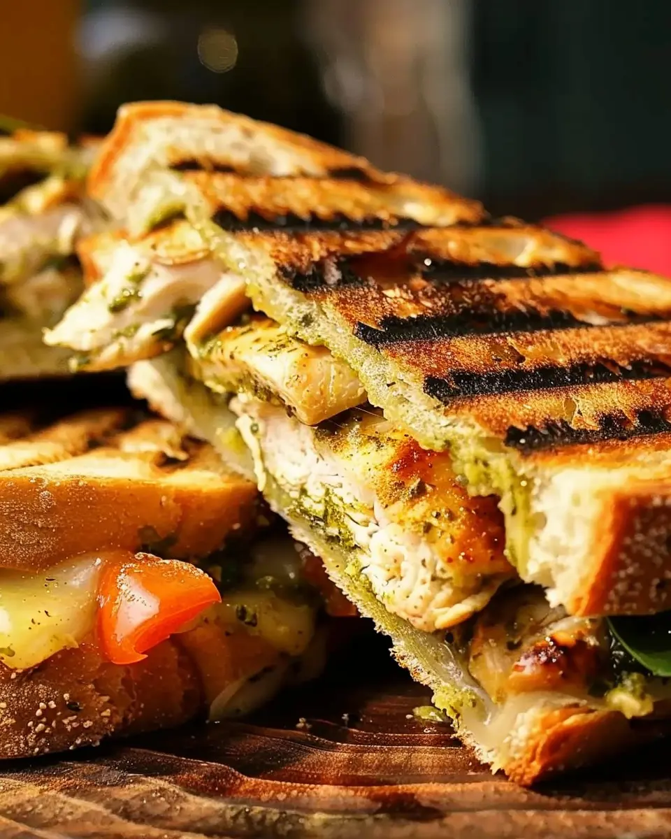 Chicken Pesto Paninis: The Quick &amp; Juicy Comfort Meal You’ll Love
