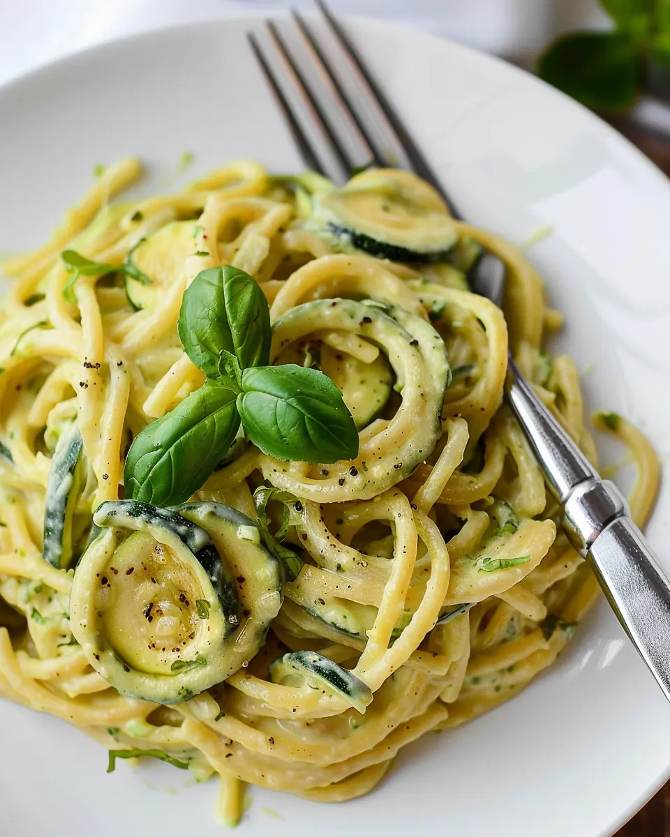 Easy Creamy Zucchini Pasta Sauce: A Deliciously Indulgent Twist