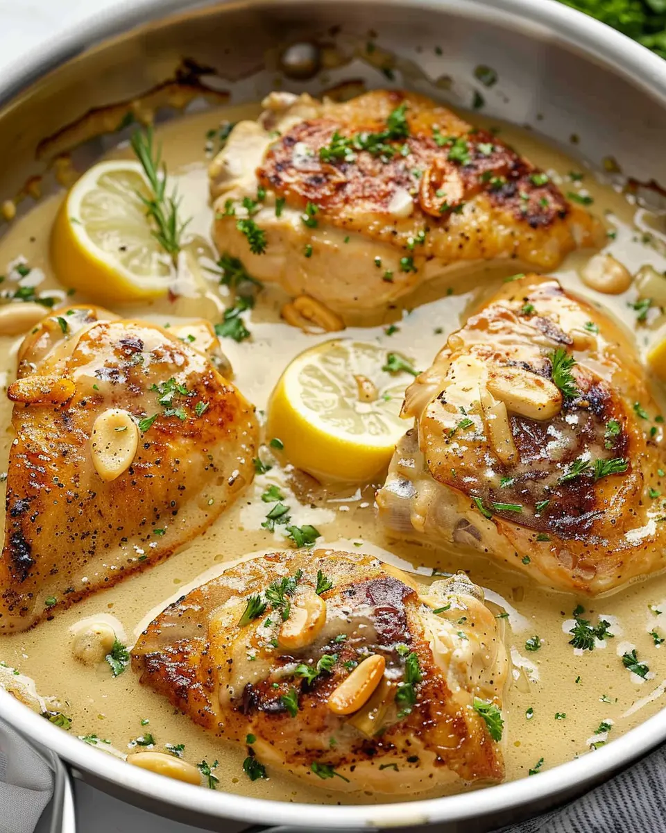 Creamy Garlic Chicken